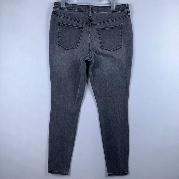 Universal Thread High Rise Jegging Jeans Womens Size 12/31R Charcoal Wash Black - Picture 2 of 13
